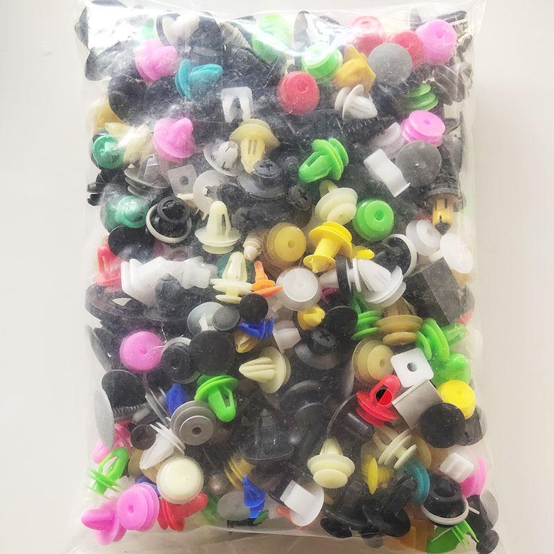 500PCS Universal Car Bumper Clips & Expansion Screws Set