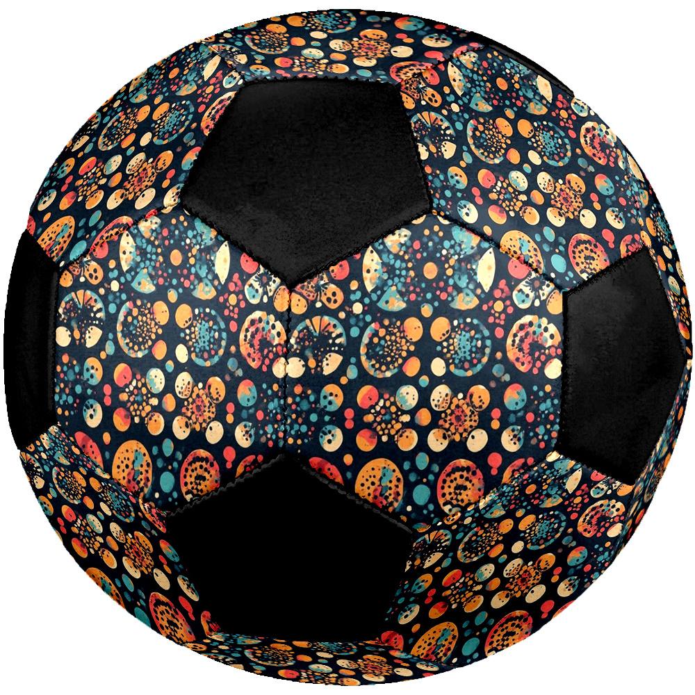 1pc Abstract Colorful Outdoor Sports Football, Size 5, Comfortable And Durable Feel,Gift yy18