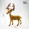 Christmas Deer Xmas Elk Plush Simulation Christmas Decorations For Home New Year Gifts
