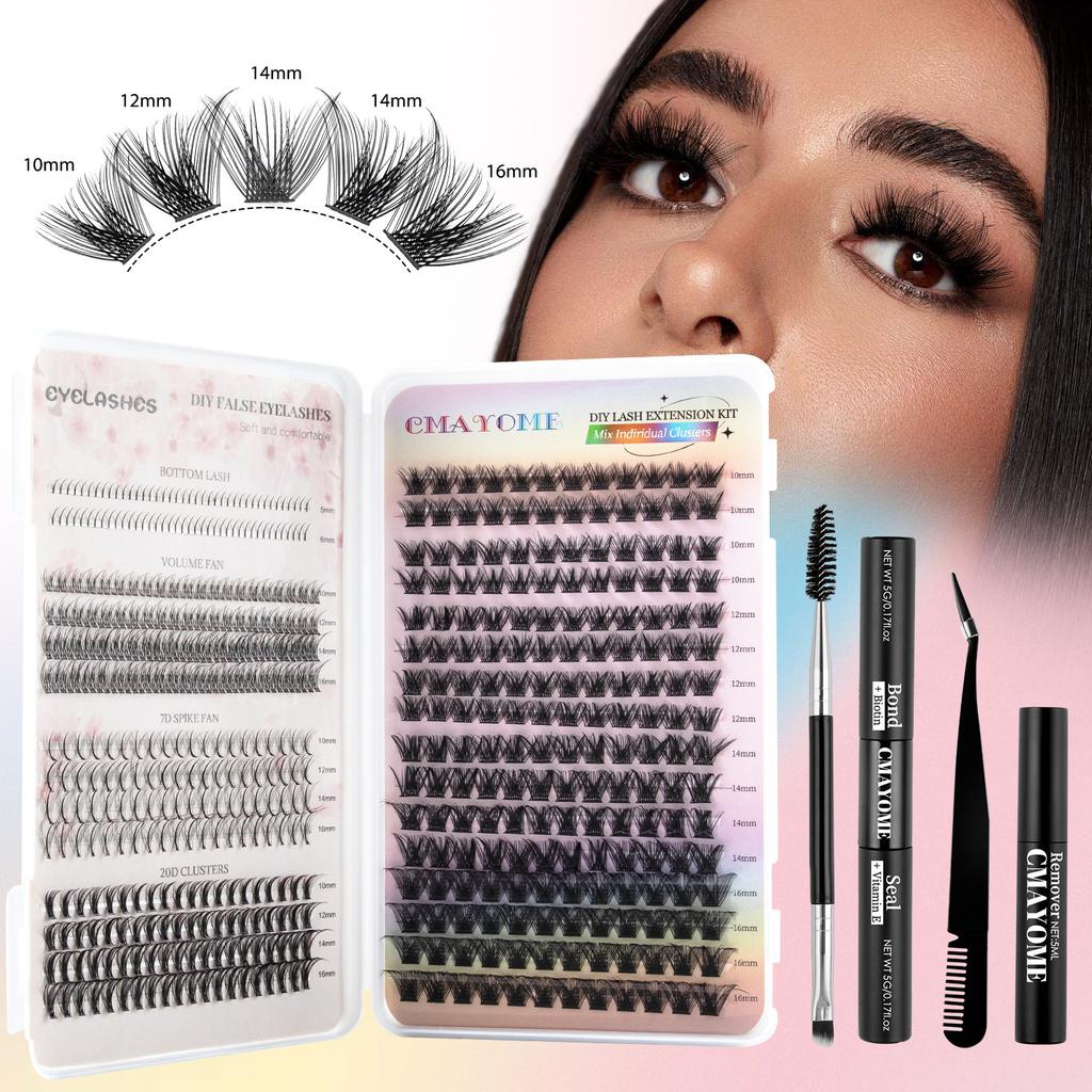 Diy Single Tuft Eyelash Book False Eyelashes Natural Thick C Song Segmented Grafting Eyelashes