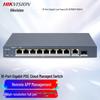 Hikvision 10-Port Gigabit 8-Port PoE Managed Network Switch