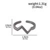 Anime Style Metal Contract Ring With Cartoon Character Design For Collectors