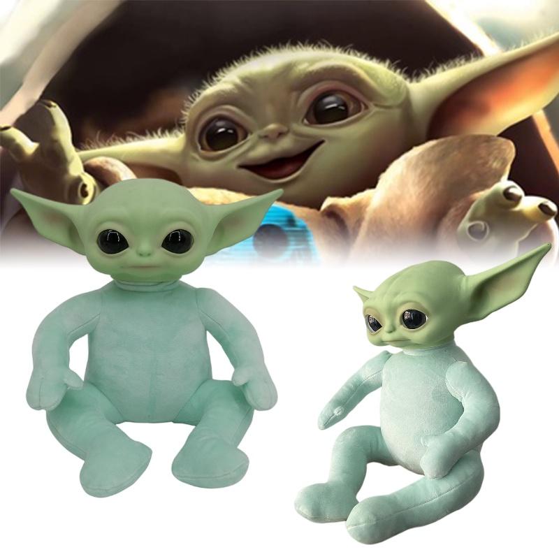 Yoda Baby Plush Doll Mandalorian Christmas Infant Toy Alien Figurine