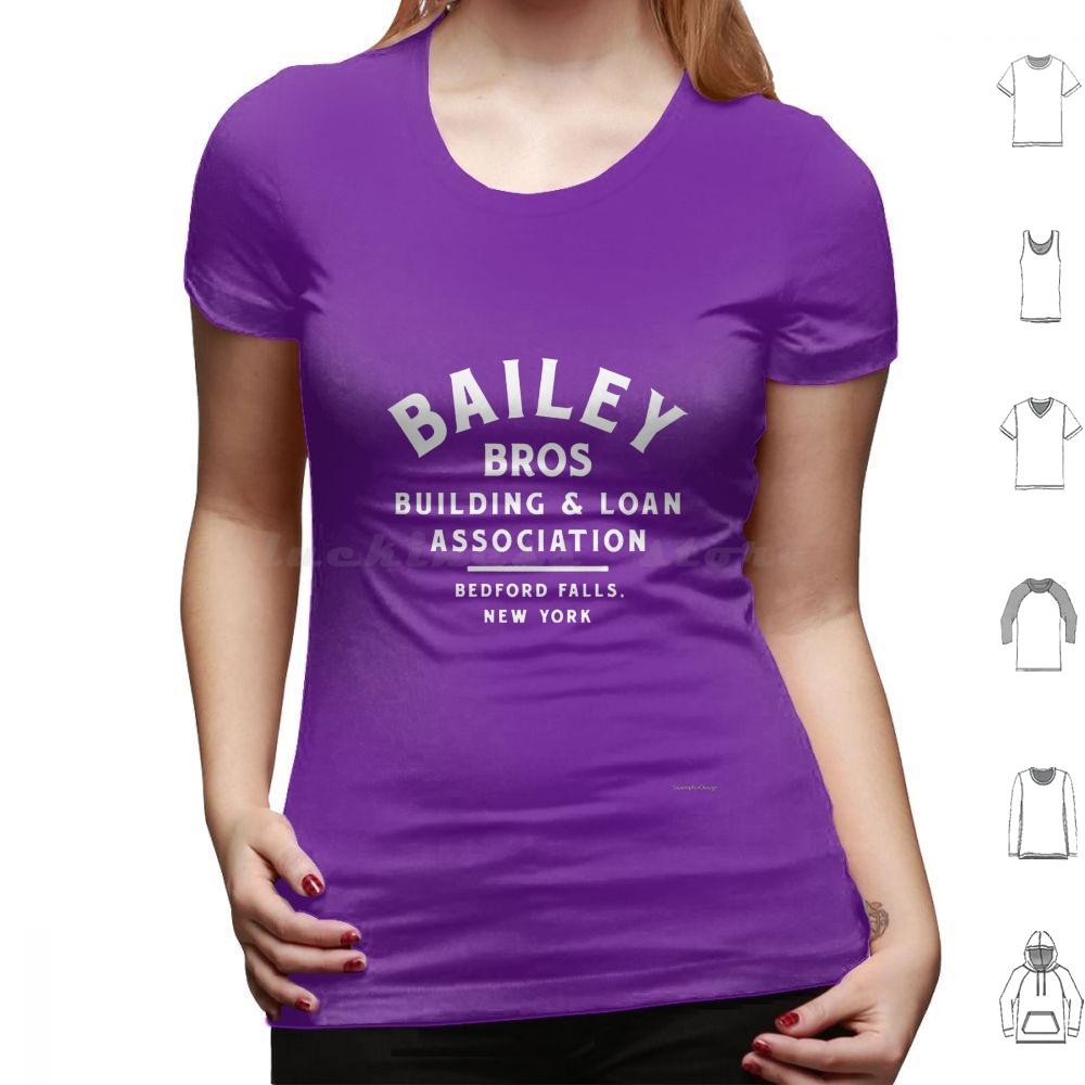 Its A Wonderful Life White Font T Shirt Men Women Kids 6xl Bailey Bros Building And Loan Falls Ny