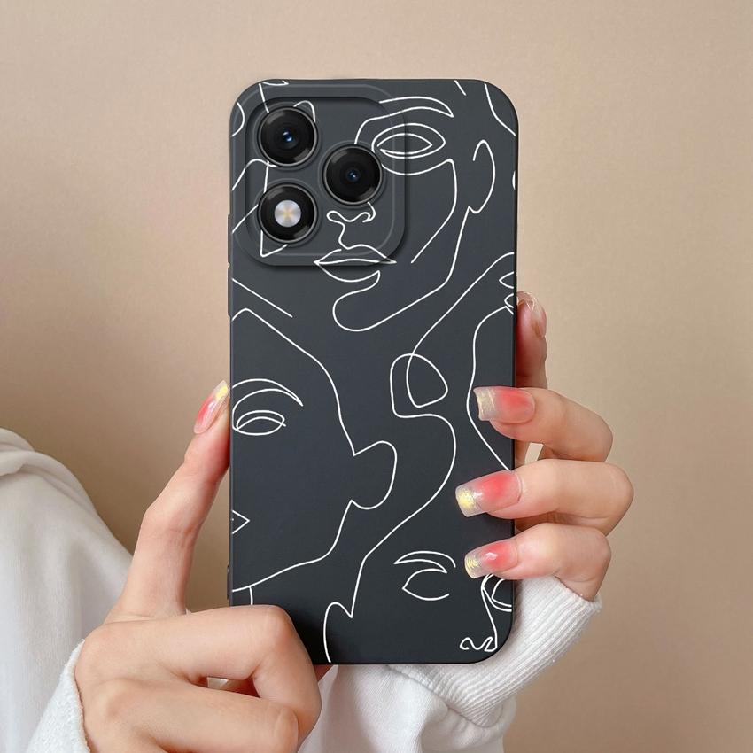 

Чехол для телефона Huawei Honor X6b X7c X60 X5b 400 Lite X8 X8c X9c с рисунком красивой девушки, высококачественный противоударный силиконовый защитный чехол для Huawei Cover Honor 400 Lite 5G