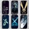 Sci-Fi Show The X-X-F-Files Phone Case Black Matte Thin Phone Case For iPhone17 16 15 14 13 ProMax