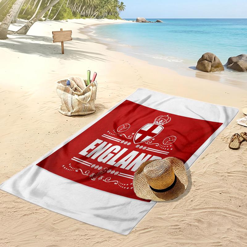 England national football team Printed Beach Towel Quick Dry Soft TowelPortable Large Rectangular Beach Blanket for Travel Swimming Pool