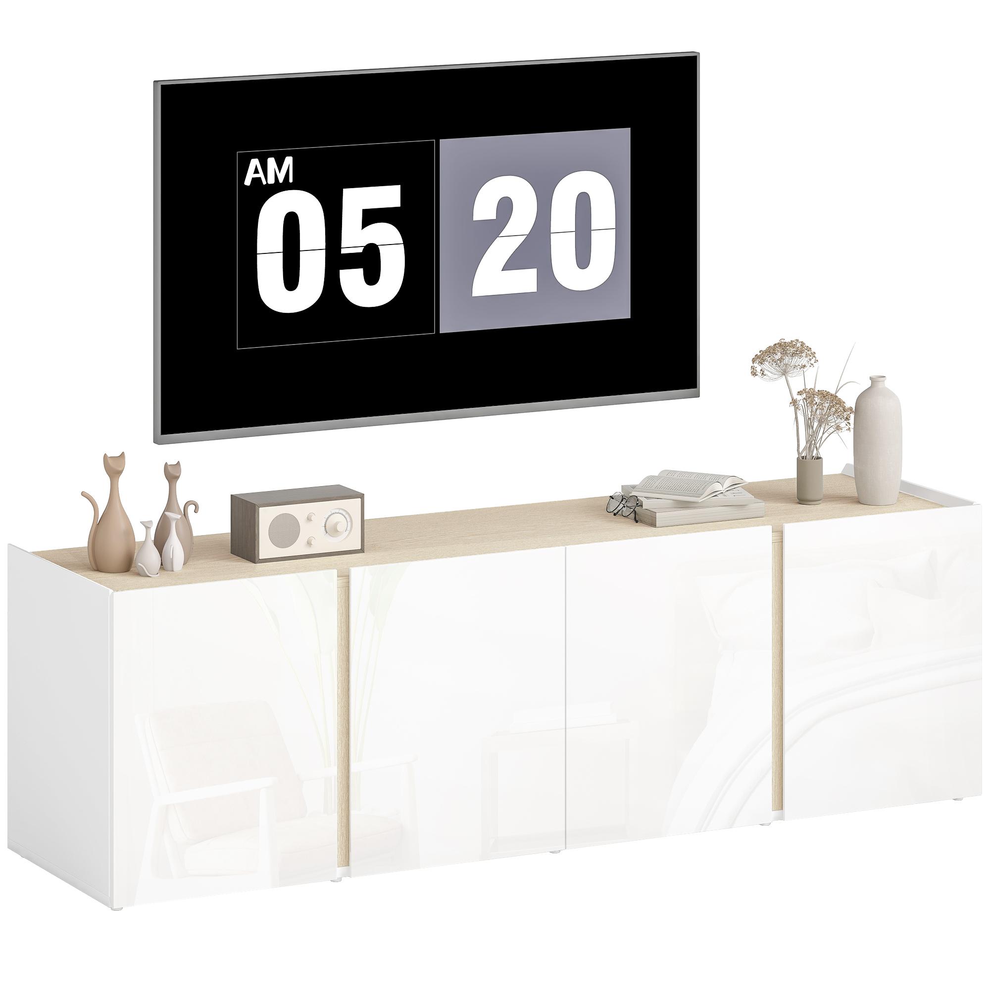 TV unit, TV bench with 4