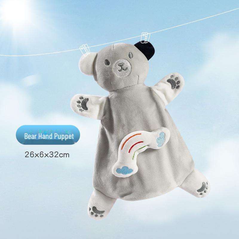 

Трансграничная детская плюшевая игрушка-животное для комфорта, полотенце и кукла для сна As Shown