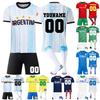 Soccer Jersey Set for Kids and Adults, Sports Uniform with Shorts and Socks, Comfortable Football Training Kit for Team Matches and Outdoor Activities
