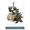 Retro Peacock Wall Lamp Living Room Bedroom Bedhead Background Wall Creative Decoration Wall Lamp