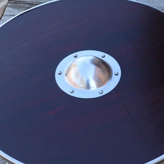 Функциональный деревянный щит Viking Warfare Norse Gokstad — фото 3