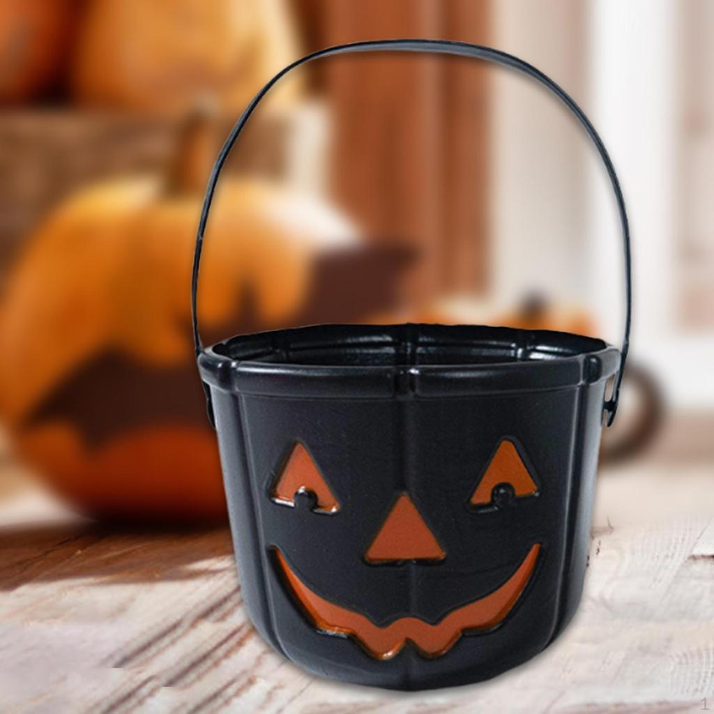 Godishink Halloween Bus eller Godis Flickor Barn Behållare Festartiklar Dekoration