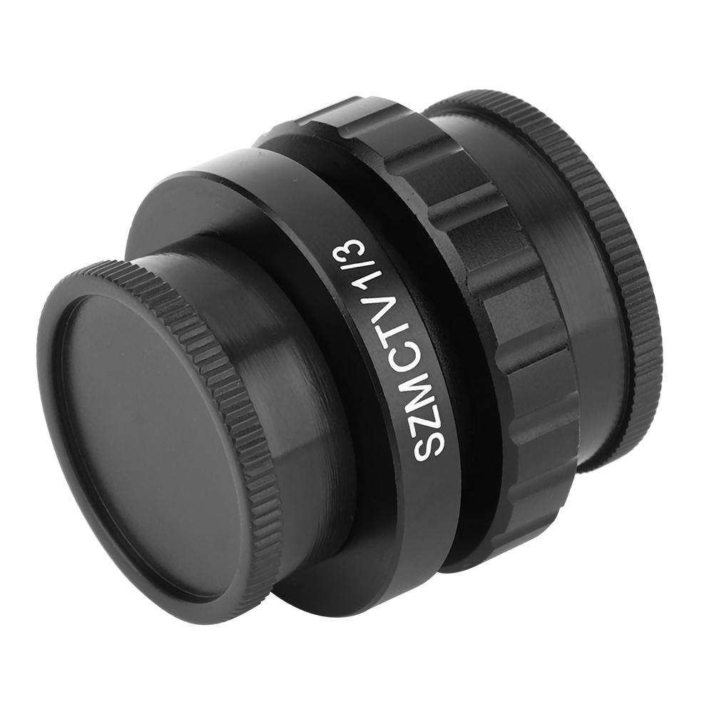 SZMCTV 13 Adapter C Mount Lens Adapter for Trinocular Stereo Microscope Video Camera