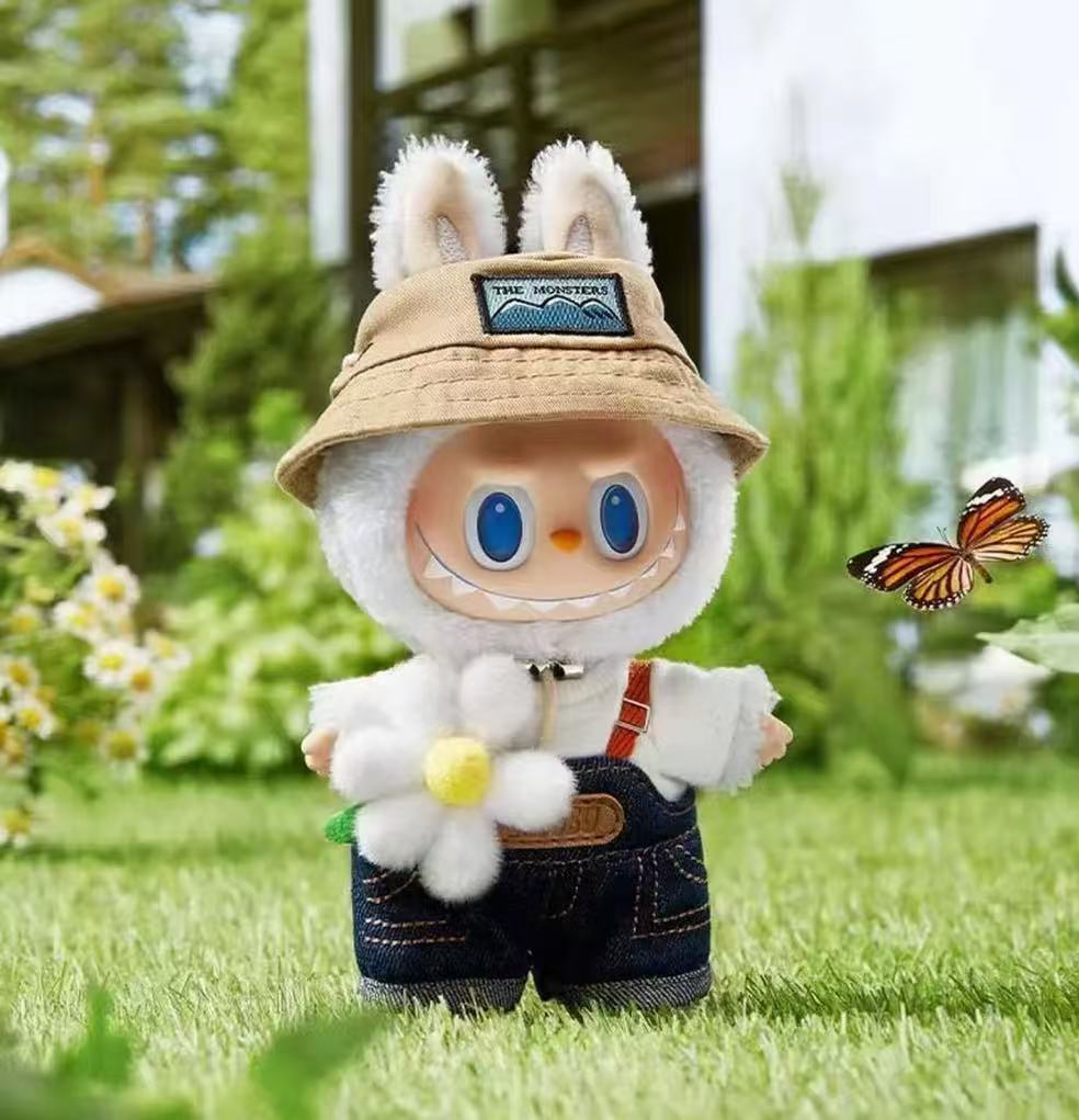 

Spring Wilderness At Home Pendant Vinyl Plush Doll Clothes Can Be Put On And Off High Quality белый