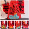 Year of Snake 2025 New Year Gift Bag Red Wrist Tote Bag Spring Festival Gift Bag  Company Party