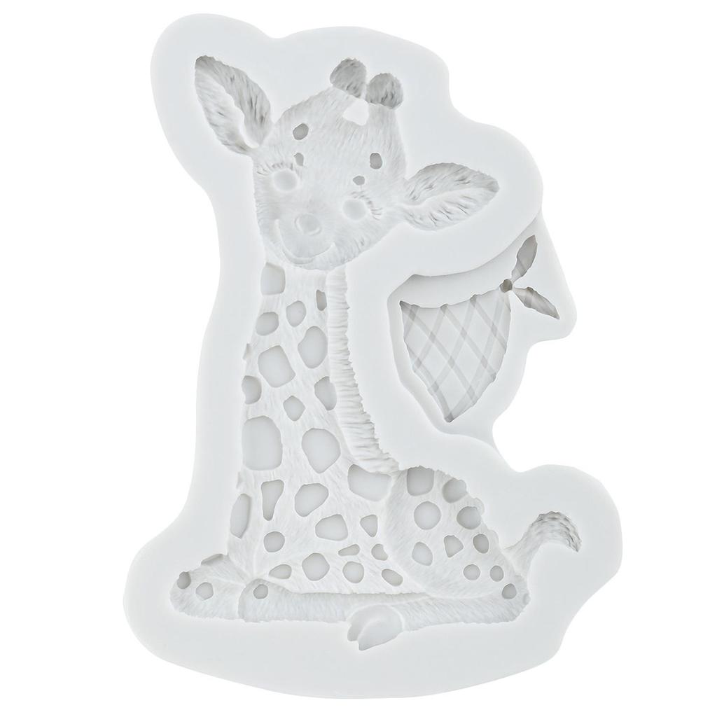 Giraffe Silicone Mold Giraffe Fondant Molds Cake Decorating Tools Cupcake Topper Candy Sugar Craft Gum Paste Polymer Clay