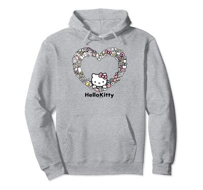 Hello Kitty US Design Heart Hoodie