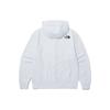 The North Face Logo Print Straight Fit Zip-Up Hoodie Men Hoodies Oatmeal NJ5JP03L