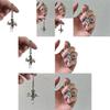 Unique Angel Pendant Chain With Electroplated Zinc Alloy For Men And Women