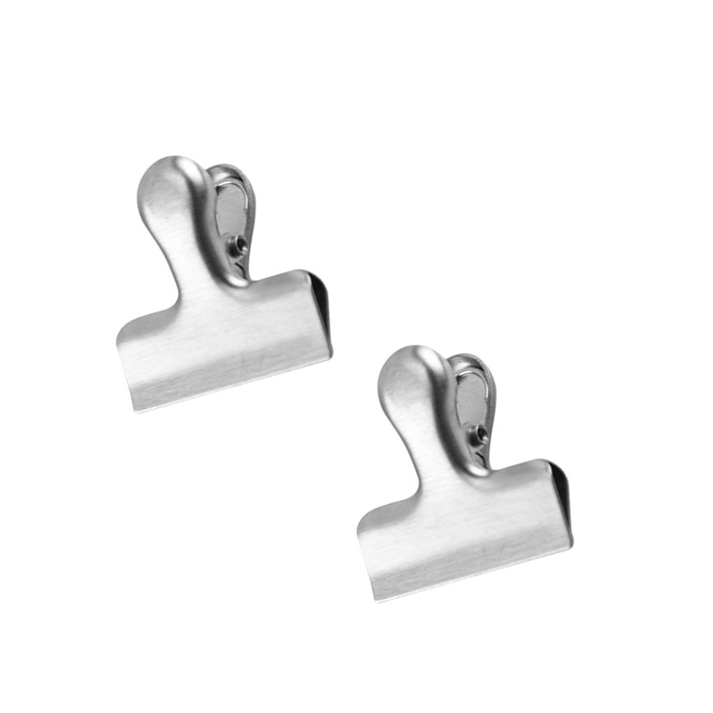 СтальЕда Зажимы для нагрева Нержавеющая Прочные Кухня Герметизация Документ МеталлическиеЗажимы Пакет КлассСеребристый Устойчивые Долговечные Водонепроницаемые 517₽