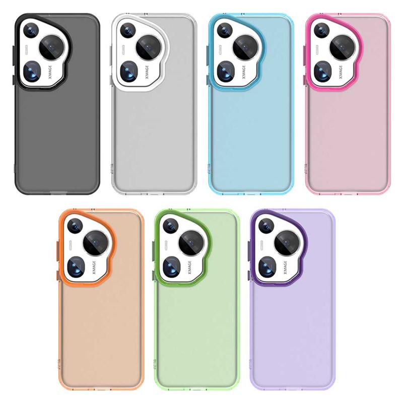 For Huawei Pura 70 Ultra Case Cover Pura 70 Ultra Capas Phone Back Transparent Frosted Matte Clear Fundas Huawei Pura 70 Ultra