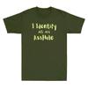 I Identify As An A*shole Funny Quote Sarcastic Joke Gift Vintage Men's T-Shirt Unisex T-Shirt