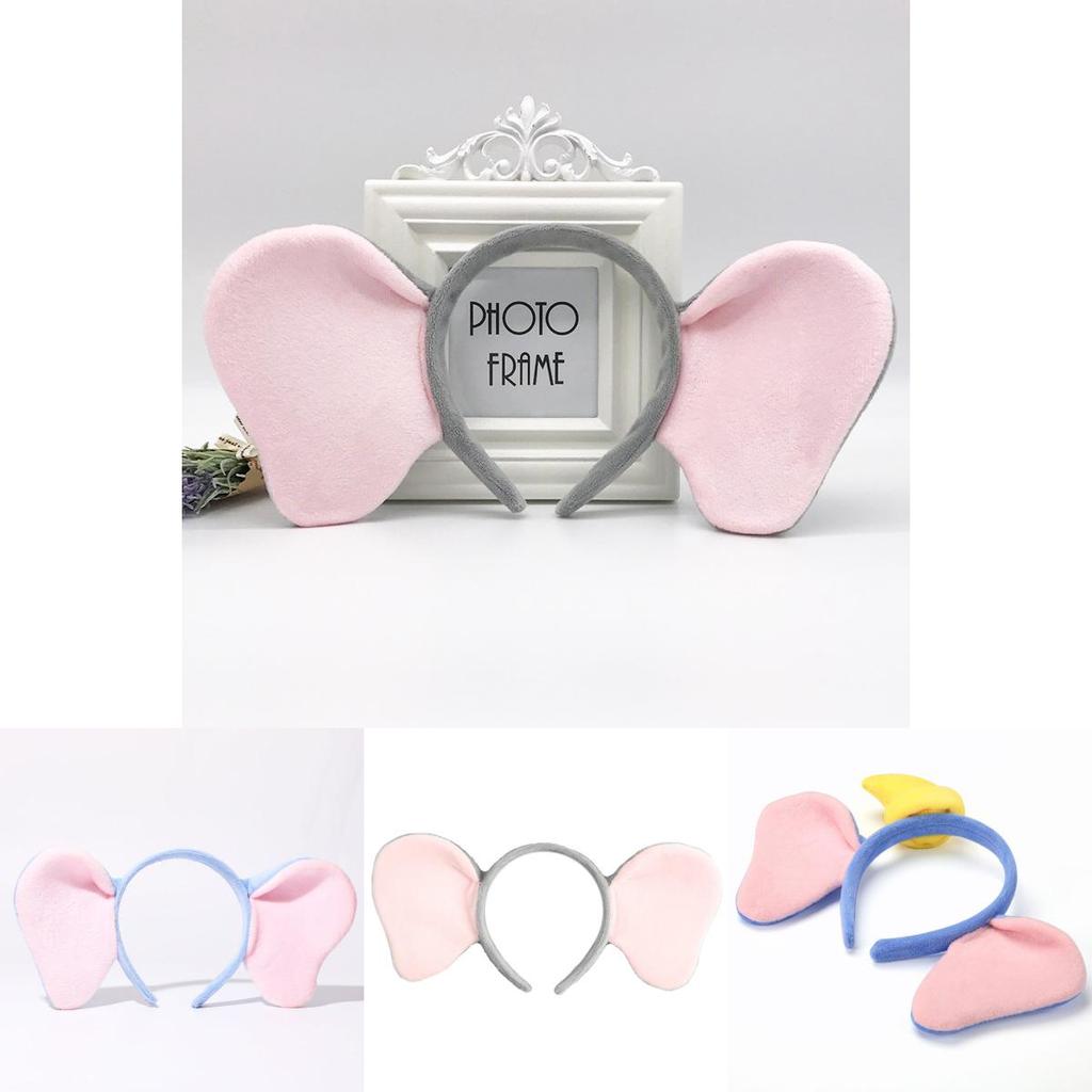 Dumbo Cartoon Headband For Makeup Face Mask Hair Accessories Women Girls
