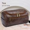 With Handle Cosmetic Storage Bag Waterproof Makeup Pouch Durable Men Toiletry Bag  Men