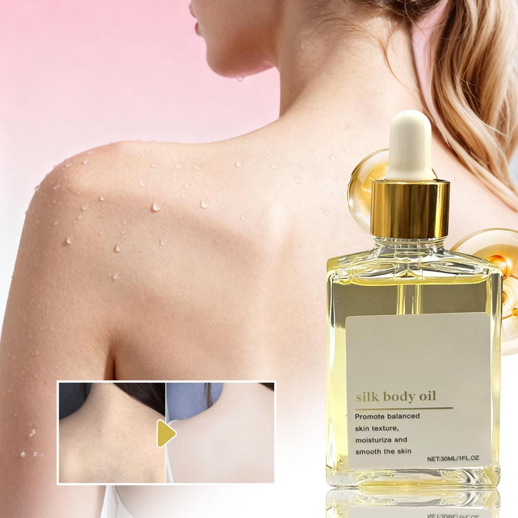 Silk Body Oil Nourishes And Moisturizes The Body Oil, Firming And Smoothing, Reducing Dryness And Moisturizing(30ml)