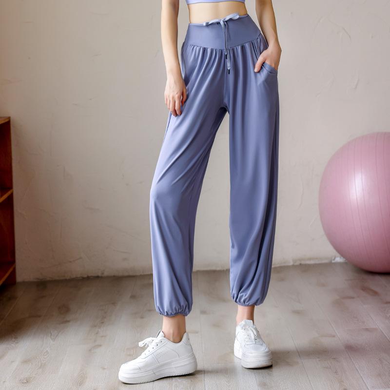 Quick-Dry Women's Loose Yoga & Running Pants - Spring/Summer