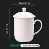 Miao'ang Ceramic Meeting Cup with Lid