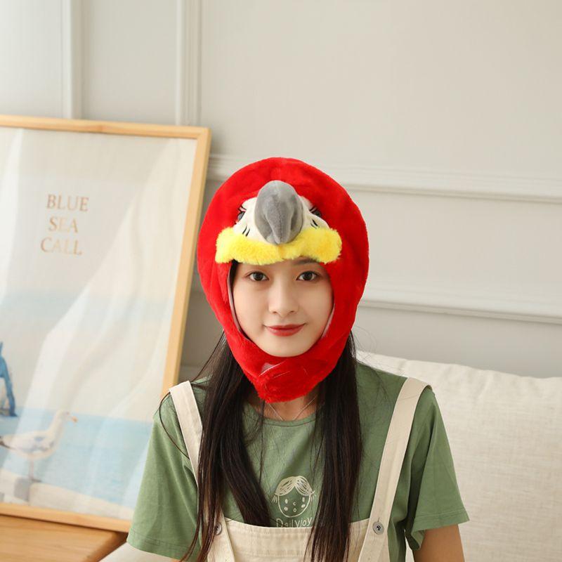 

Шляпа, чехол на голову попугая, шляпа, плюшевый чехол на голову, реквизит для фото, реквизит для фото, мультяшный чехол на голову, реквизит для фото. 36*30CM0.1kg