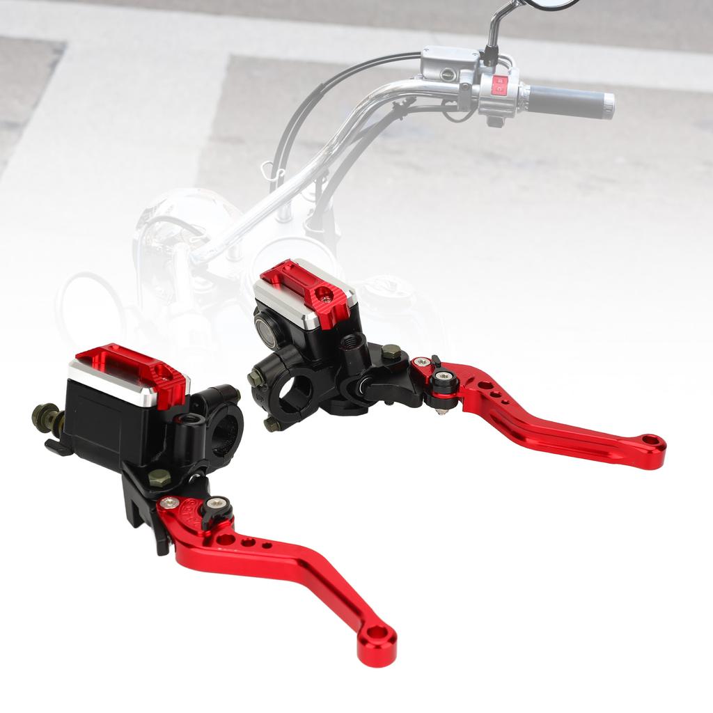 Motorcycle Hydraulic Brake   Levers Kit Aluminum Alloy Brake Lever Handle   for 22mm Handlebar