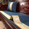 Chinese Mahogany Sofa Cushion Cover High-Grade Non-Slip Cover Cloth Solid Wood Furniture Arhat Bed Embroidered Sofa Cushion Cover Towel