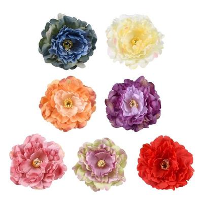 Moderni Fermalanci per Tende con Motivo Floreale Peonia Fermalanci per Tende 2 Pezzi per Decorazione Finestra Spazio Abitativo