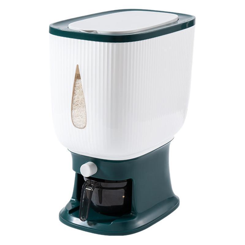 20 Jin Capacity Moisture-Proof Rice & Flour Storage Bucket - Insect-Proof, Food-Grade Kitchen Grain & Cereal Box