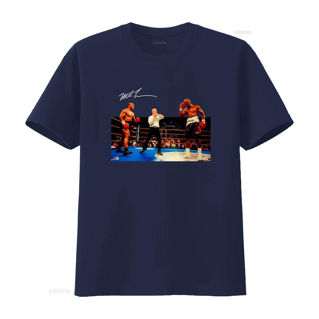 Vintage Classic Boxing Fight Scene Print Casual Streetwear T Shirt Vintage Washed Stylish Top For Everyday Wear Slightly