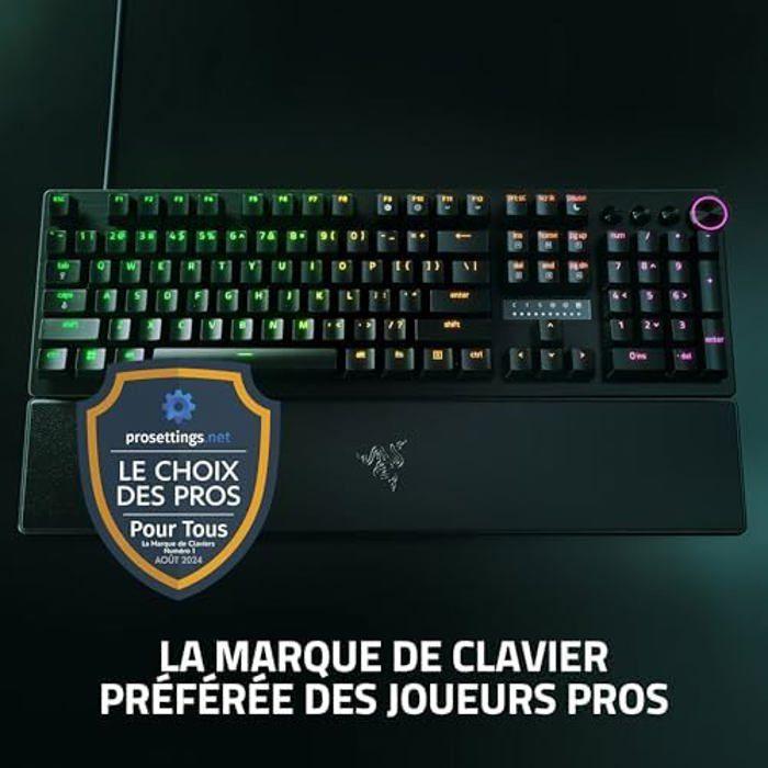 Clavier Gamer - RAZER - Huntsman V3 Pro - Switches Analogiques - Rétroéclairé - Filaire