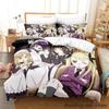 New Dance In The Vampire Bund Bedding Set Single Twin Full Queen King Size Bed Set Adult Kid Bedroom Duvetcover Sets Anime