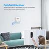 1080P Wireless Doorbell Camera High Definition Night Vision PIR Motion Detection Two-Way Audio Video Door Bells Home Office