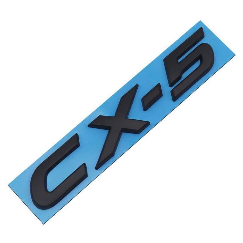 19X3.1CM for Mazda CX5 CX-5 3D Refitting Decals ABS Car Tail Letters Emblem Trunk Badge Stickers Decoration Accessories qhtnw11
