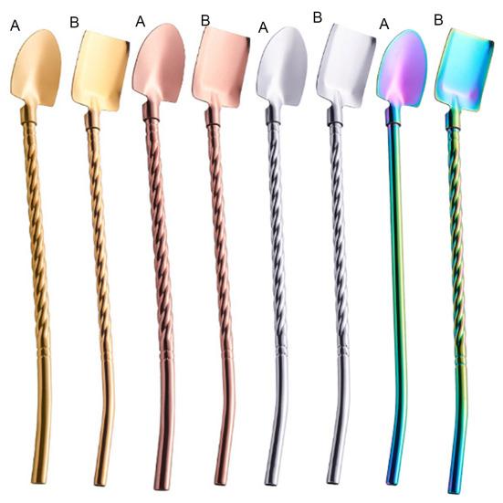 Mixing Spoon Easy to Clean Multi-functional Convenient Useful Multipurpose Tea for Restaurant