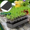 8 Pcs Seeds Starter Tray Mat 24-Cell Replacement Capillary Mats Absorbent Self Watering