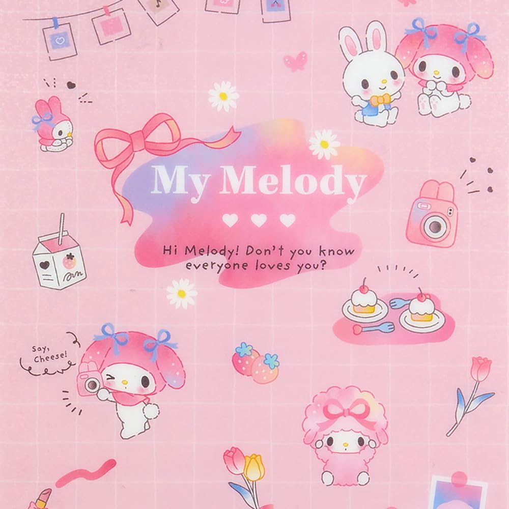 Sanrio My Melody Desk 18 x x Learning 484903 Pad, 0.1 25cm, Kids' Stationery, Character,