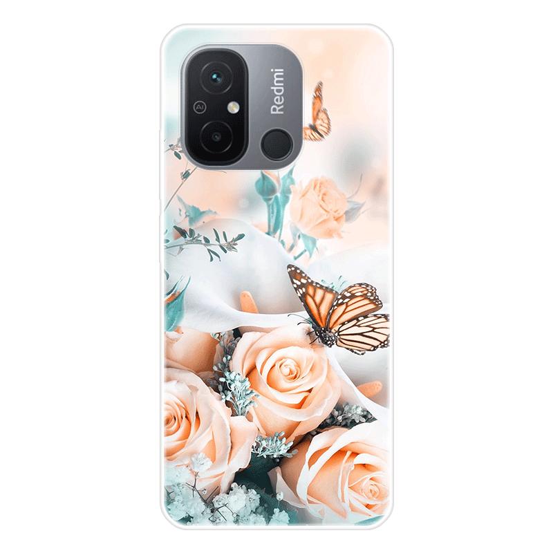 For Xiaomi Redmi 12C 12 C Redmi12C Case Soft Silicone Back Cover Cartoon Phone Case Diversification
