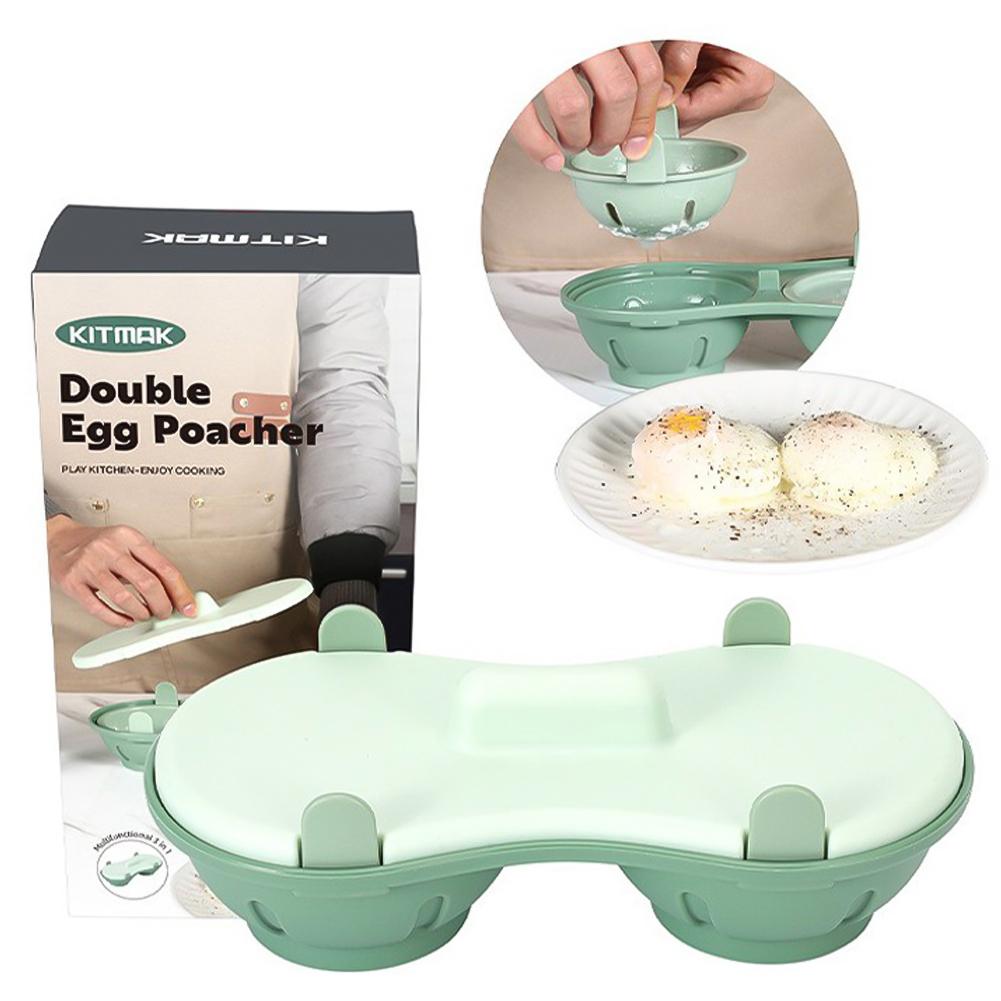 Steamer Manual Household Kitchen Microwave Oven Egg Cooker Microwave Oven Egg Cooking Box