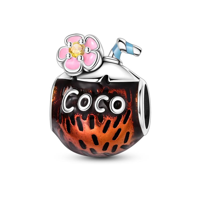 Ocean Trendy 925 Silver Dolphin Crab Boat Beach Charms Beads Fit 3mm Bracelets DIY Thoughtful Fine Jewelry Making Gifts