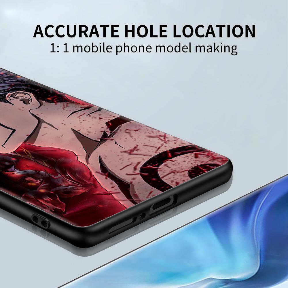 Jujutsu Kaisen Case for Xiaomi Poco X3 NFC M3 Mi 11 Lite 5G 12X 11T 10T 12 Pro 9T Note 10 9 Silicone Black Soft Phone Cover