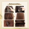 PURC Set per la cura dei capelli in oro 24K, maschera nutriente per capelli e olio per la cura, lisciante, lucido, riparatore, trattamento per capelli secchi, danneggiati e crespi